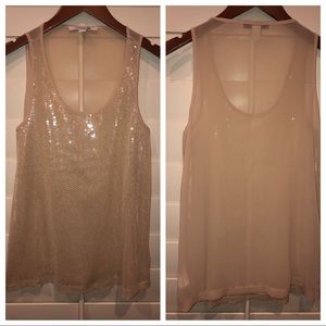 Forever 21 Sequined Tank Top
